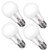 LED Dusk to Dawn Outdoor Light Bulb, 60 Watt Equivalent, Cool White 4000K, 800LM, Non-Dimmable, A19 Sensor Light Bulb, Porch Hallway Garage, E26, 4 Pack, UL Listed