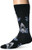 Socksmith Men's Novelty Crew Socks "Shark Attack" - Black