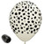 10 Pack 11" Cheetah Print Latex Balloons with Matching Ribbon