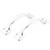 uxcell Cabinet Door Cupboard Drawer 3.5 Inch Pull Handle Knob Silver Tone 2pcs