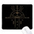 Totem Pattern Geometry Fan Alien Mousepad Stitched Edge Mat Rubber Gaming Pad