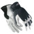Galeton 9120051-XL Max Extra Goatskin Palm Mesh Back Utility Work Gloves with Slip-On Cuff, X-Large, White/Black