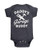 Daddy's Garage Buddy - Infant Baby One Piece Heather Charcoal