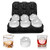 Ice Cube Tray Silicone Sleeves, Mztkenan Rose Ice Cube Maker, Makes 6 2-inch Rose Shaped Ice Cubes, Easy Release Ice Ball Maker, Novelty Drink Tray For Chilled Drinks, Whiskey  and  Cocktails, Homemade