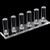 Jadive 6 Rod Rings Display Stand Ring Holder Showcase Ring Display Clear Acrylic Jewelry Ring Storage Jewelry Display Stand for Jewelry Ring Wedding Ring