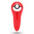Grip for Poke Ball Plus Controller, Holder for Lets Go Pikachu Lets Go Eevee Pokemon Switch Poke Ball Plus with 2 Thumb Stick Covers - RedWhite