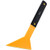 REEVAA Window Tint Squeegee Tools Vinyl Wrap Scraper Tool Yellow Triangle Slim Foot Squeegee Long Reach Handle Windshield Film Plastic Glass Squeegee Decal Applicator Tool Snow Removal Ice Scraper