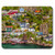 Comfortable Mouse Mat - Newfoundland Harbour Travel 23.5 x 19.6 cm -9.3 x 7.7 inches- for Computer  and  Laptop, Office, Gift, Non-Slip Base - RM2144
