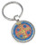 Saint Benedict Key Chain, Art by Dovetail Ink