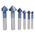6pcs Chamfer Deburring Tool Bit, for Engine Cylinder Block, Cylinder, Ball, Deburring Tool Set, Cutting Tool