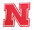 NFL Nebraska 3D Foam Wall Sign, One Size, Black