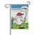 LONK Garden Flag Cartoon Funny Golf Ball Tee Time Sport Yard Banner Double Side Print 28 x 40  and  12 x 18 Inch