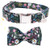 DOGWONG Dog Collar with Bowtie for Small Medium Large Dogs Flower Pet Collar Comfortable Dog CollarBowtie Dog Collar Adjustable XXS-XL