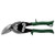 Midwest Tool  and  Cutlery Aviation Snip - Right Cut Offset Tin Cutting Shears with Forged Blade  and  KUSH'N-POWER Comfort Grips - MWT-6510R, Offset Cut