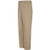 Red Kap Men's Stain Resistant, Flat Front Work Pants, Khaki, 36W x 32L