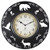 FirsTime 10034 Lodge Collection Wall Clock Aged Brown
