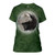 The Mountain Women's Yin Yang Wolves Apparel, Green, Medium