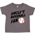 inktastic Uncles Baseball Fan Toddler T-Shirt 4T Charcoal 352bf