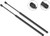 17.93 IN 2Pcs Rear Back liftgate tailgate Hatch trunk Struts Lift Supports Shock Gas Spring Prop Rod Compatible With KIA 2011-2016 SPORTAGE -Note- Sport Utility 4-Door-