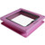 4 Way Lockable Dog Cat Kitten Door Security Flap Door ABS Plastic S/M/L Animal Small Pet Cat Dog Gate Door Pet Supplies S Pink