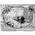 STAMPENDOUS, Cling Rubber Stamp, Train Postcard