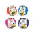 Fun Express Bee Your Best Kick Balls - 12 Pieces - Educational and Learning Activities for Kids