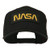 e4Hats.com Black NASA Embroidered Patched High Profile Cap - Black OSFM