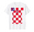 Retro Croatia Soccer Jersey Hrvatska Football T-Shirt