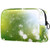 -7.3x3x5.1in/18.5x7.5x13cm- Small Makeup Bag/ Cosmetic Bag Travel Cosmetic Bags Cosmetic Bag Travel Accessory Organizer Beautiful Green Grass Flower Blowball -7.3x3x5.1in/18.5x7.5x13cm- Small Makeup Bag/ Cosmetic Bag Travel Cosmetic Bags Cosmetic Bag Travel Accessory Organizer Beautiful Green Grass Flower Blowball