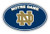 Fremont Die NCAA Notre Dame 8" Vinyl Magnet, One Size, Multicolor