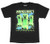 Minecraft Boy's Glowing Creepers Graphic Print T-Shirt -Small-