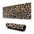 FSnl Leopard Cheetah Print Gaming Mouse Pad XL, Extended Large Mouse Mat Desk Pad, Stitched Edges Mousepad, Long Non-Slip Rubber Base Mice Pad, 31.5 X 11.8 Inch One Size