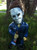 ZHANGRONG Horror Movie Garden Gnomes, Nightmare Horror Gnome,Killer Garden Gnome,Spooky Undead Halloween Sculpture Combat Gnome for Outdoor Garden Patio, Yard or Lawn -A- ZHANGRONG Horror Movie Garden Gnomes, Nightmare Horror Gnome,Killer Garden Gnome,Spooky Undead Halloween Sculpture Combat Gnome for Outdoor Garden Patio, Yard or Lawn -A-