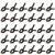 LANIAKEA 3 Inch Spring Clamps, 30 Pcs Background Photo Clips, Plastic Muslin Clamps, Heavy Duty Nylon Clips for Muslin Backdrop Photo Studio Photography Backdrop Support Canvas