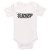 Kinacle Racing Buddy Baby Bodysuit -6-12 Months, White-