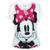 Disney Womens Minnie Mouse Tee Shirt Top, Medium, White