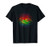 Colorful Paint Splash Ink Splatter Party Dot Rainbow T-shirt