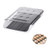 Egg Holder for Refrigerator, Auto Scrolling Egg Storage Box, Can Hold Up 21 Eggs, Automatic Sliding Antislip Kitchen Egg Container -Grey-