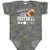 inktastic Grampa's Little Football Fan Infant Creeper Newborn Vintage Camo 31b1f