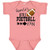inktastic Guncle's Little Football Fan Infant Creeper 18 Months Mauve 31b28