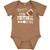 inktastic Poppy's Little Football Fan Infant Creeper Newborn Coyote Brown 31b35