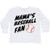 inktastic Mama's Baseball Fan Toddler Long Sleeve T-Shirt 5-6 White 351e1