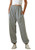 Women's Sweatpants Jogger Pants High Waist Cinch Bottom Sporty Gym Athletic Fit Summer Lounge Trousers Grey Small