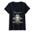 Womens Bartender With Ink Pour The Best Drinks Funny Bartender V-Neck T-Shirt