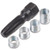 Qbace 14mm Spark Plug Re-thread Rethread Rethreader Repair Tap Tool Reamer Inserts Kit