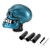 Gear Shift Knob Lever, Skeleton Skull Head Car Modified Gear Shift Knob Stick Lever Shifter Universal -sky blue-