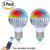 Lerlite E26 LED Light Bulb, 5W RGB Color Changing LED Lamp Dimmable with Remote Control