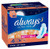 Always Always Ultra Thin Size 4 Overnight Pads with Wings Unscented 80 Ct.