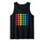 Disney Mickey Mouse Rainbow Icons Tank Top