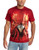 The Mountain Men's Rooster Head T-Shirt, Red, Large